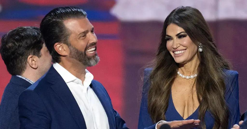 donald trump jr and kimberly guilfoyle