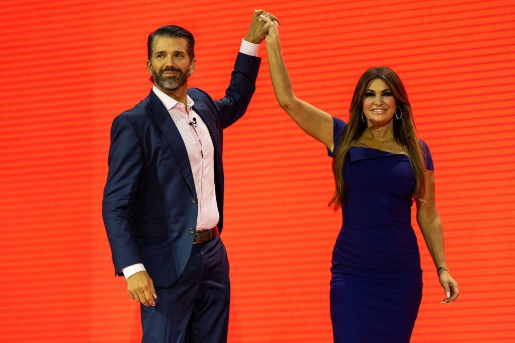 donald trump jr and kimberly guilfoyle