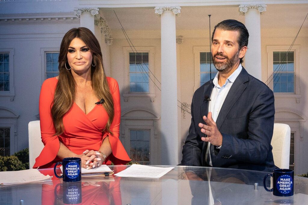 donald trump jr and kimberly guilfoyle