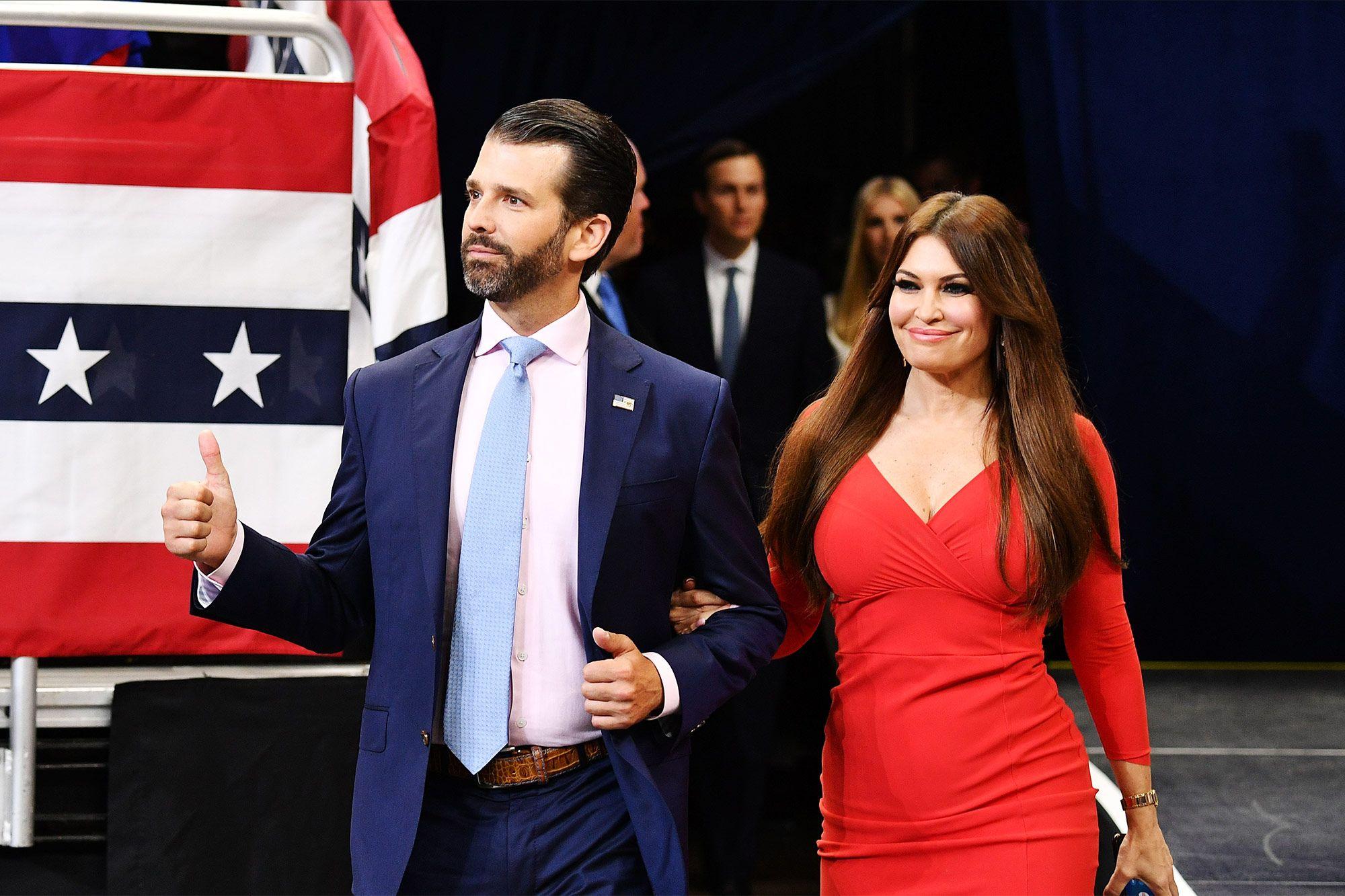 donald trump jr and kimberly guilfoyle